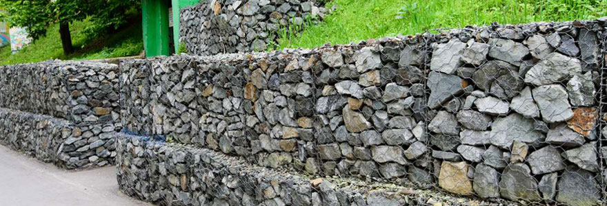 Modele à gabion